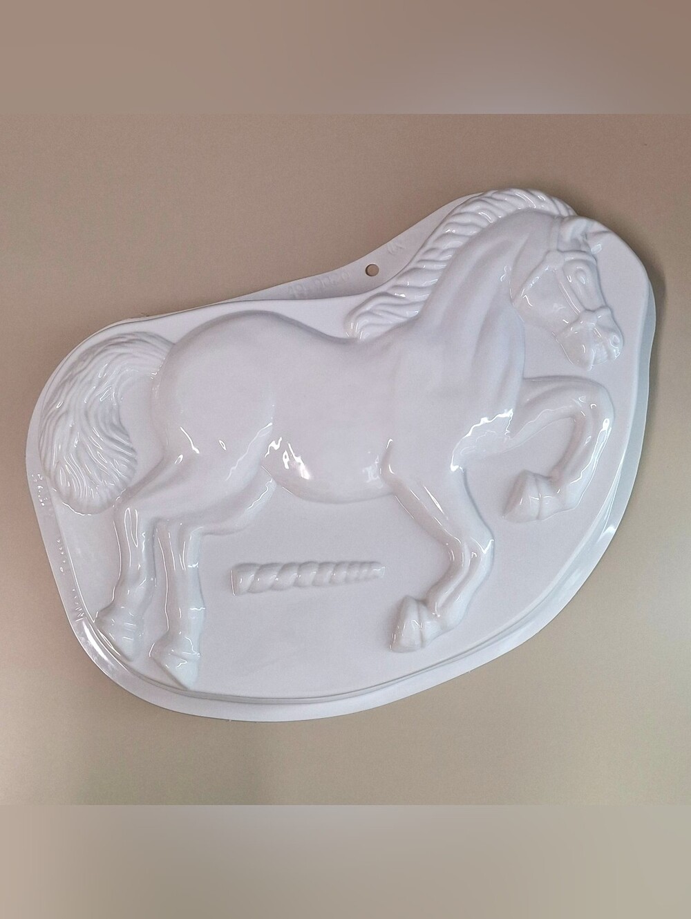 Vintage CK Products Horse/Unicorn Pantastic Plastic Baking Mold/Pan